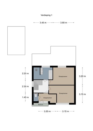 Floorplan - Kakertsweg 56, 6371 GD Landgraaf